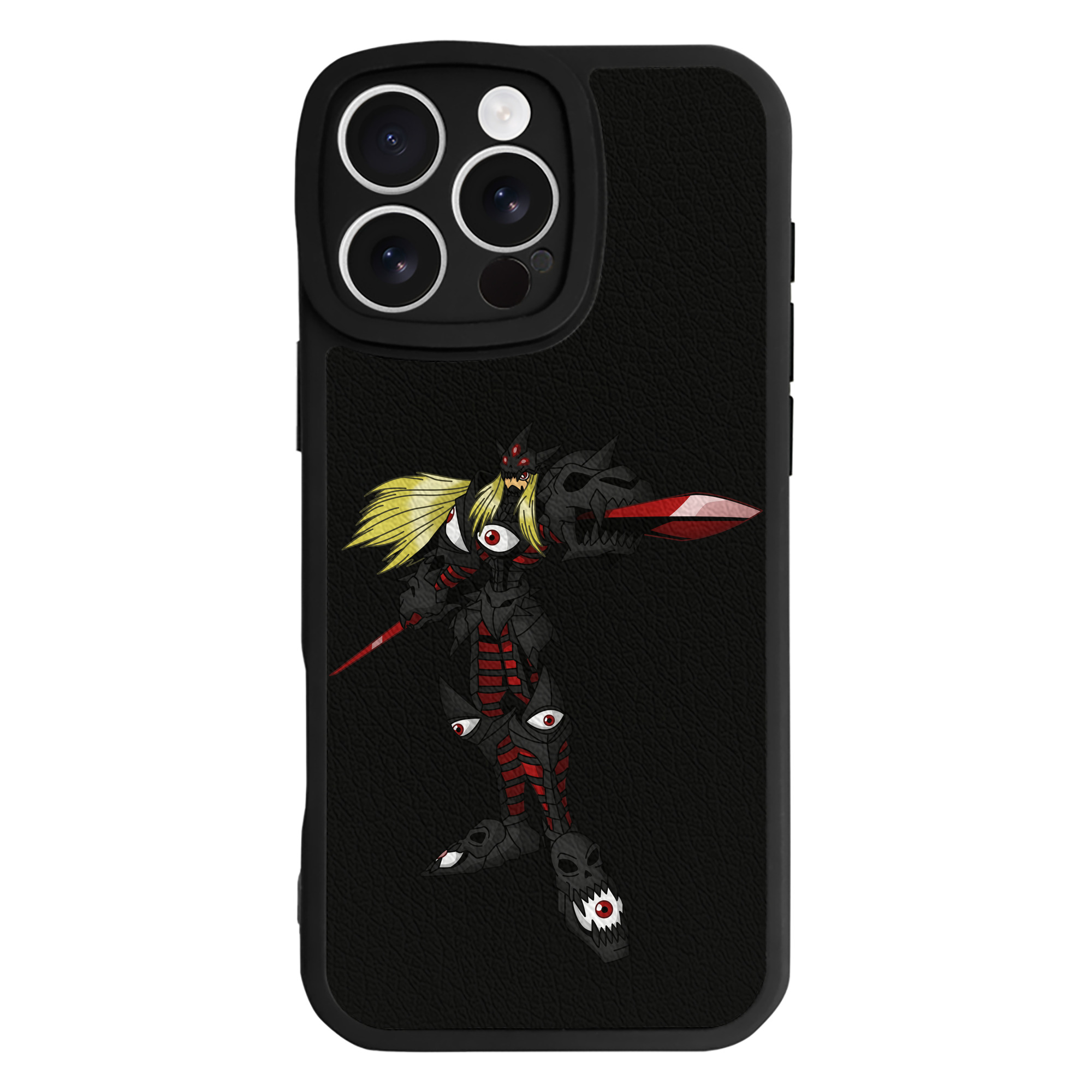（画像用） Digimon デジタルモンスター/デジモン 【iPhone 16シリーズ対応】シリコンスマホケース（レザー調） 材質：シリコン